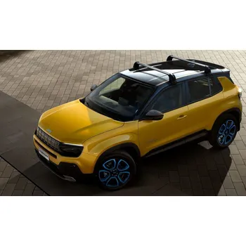 Příčník na automobil Základní střešní nosič s podélníky Jeep Avenger