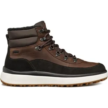 Pánská zimní obuv Pánské kotníkové boty Geox U GRANITO + GRIP B ABX D 43 Hnědá, Černá, Bílá