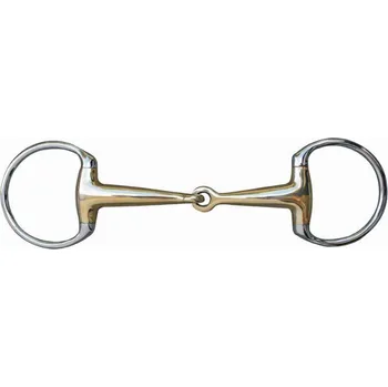 Jezdectví Olivové udidlo HKM Argentan, 16 mm, 11,5 cm