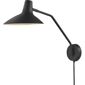 Lampička NORDLUX Darci nástěnná lampa Varianta: Ø 230 x 230 mm, 25 W, černá