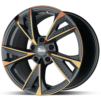 Auto-moto Alu disk MAM RS6 MBFC 8x18 5x100 ET38 černý matný měděný