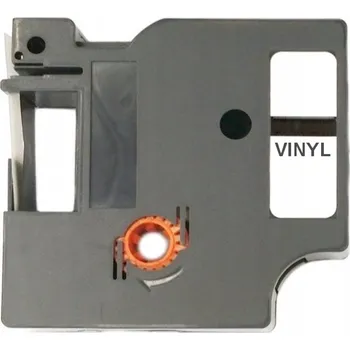 Pásek do tiskárny Páska - DYMO 1805436 - 19 mm černá - bílý tisk - VINYL - kompatibilní