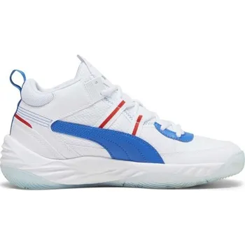 Pánské tenisky Pánská basketbalová obuv Puma REBOUND FUTURE NEXTGEN 10 Bílá, Modrá, Červená