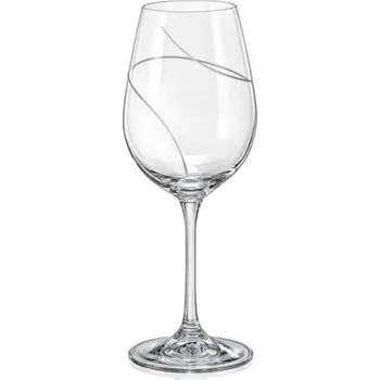 Sklenice Skleničky na bílé víno Bohemia Crystal , bezbarvé, 250ml, 6 ks