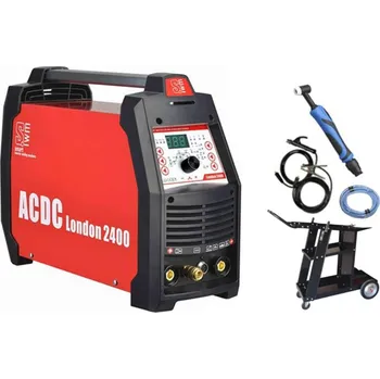 Svářečka VECTOR WELDING London 2400 AC/DC + příslušenství + vozík