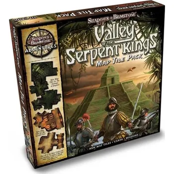 Desková hra Flying Frog Productions Shadows of Brimstone Adventures: Valley of the Serpent Kings - Map Tile Pack
