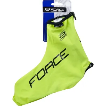 Cyklistické návleky návleky treter FORCE LYCRA fluo - S-M