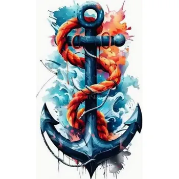 Diamantové malování Diamantové malování - Kotva