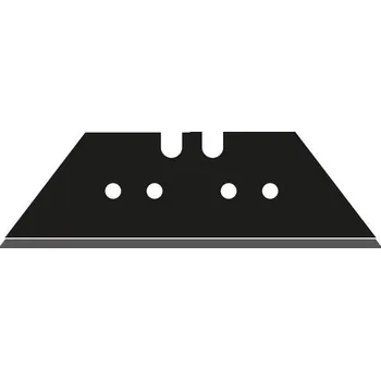 Pracovní nůž Lichoběžníková čepel black 61 x18,7x0,65 mm, balení 10 ks lutz blades 470029