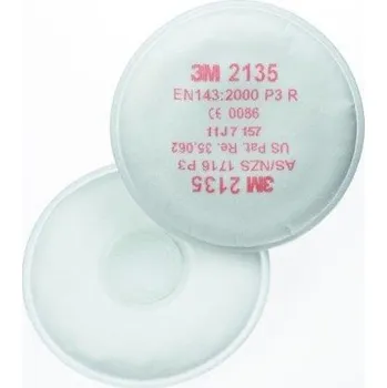 Plynová maska Ochranný filtr 3M 2135 - P3 proti prachu a částicím