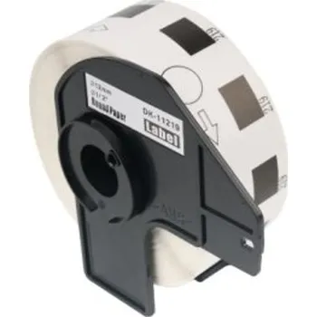 Speciální papír Naplnka Kompatibilní etikety s Brother DK-11219, 12mm, kulaté
