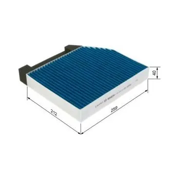 Kabinový filtr Kabinový filtr Mercedes GLC Coupe (C253) Bosch - 200EQBoost, 200EQBoost4-matic, 2504-mat