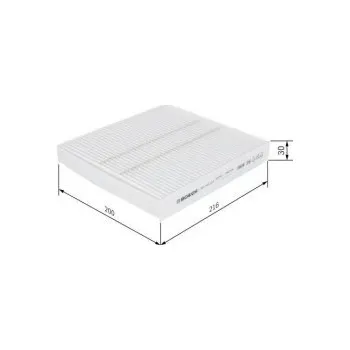 Kabinový filtr Kabinový filtr Mitsubishi OUTLANDER III Van (GF_W, GG_W) Bosch - Di-D4WD, Hybrid4WD -