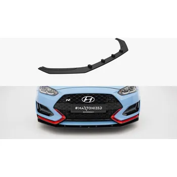 Nárazník Street pro spojler pod nárazník lipa Hyundai Veloster N Mk2 černý