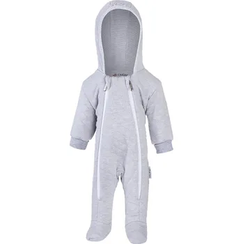 Dětský overall Little Angel Overal podšitý Outlast® - sv.šedý melír Velikost oblečení: 68