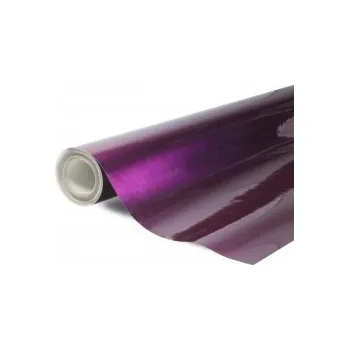Polep vozidla Super lesklá metalická fialová auto wrap fólie 152x1500cm - interiér/exteriér