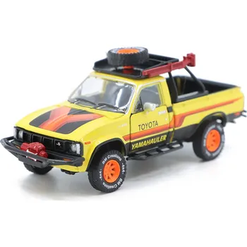 autíčko Toyota Hilux 1980 N60 N70 Series RHD 1:64 - BM Creations Toyota Hilux N 60 N 70 Series Right Hand Drive - kovový model auta 1/64