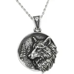 Ocelový přívěsek Vlk Spirit VilaD