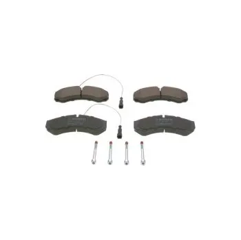 Brzdová destička Brzdové destičky 164,8mm Nissan NT400 CABSTAR (F24M) - Bosch