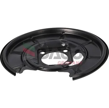 Brzdový systém Ochranný plech proti rozstřikování, brzdový kotouč DACO 612307