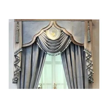 Záclona Luxusní elegantní záclony - Valance,200 x 250 cm,Tunel