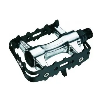 Pedál na kolo nwl pedály NWL-91K 9/16" AL,šroubovaný rámeček FE,blk/