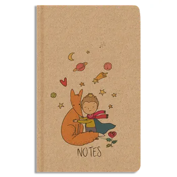 Blok Baloušek Notes linkovaný - A5 - kraft - Princ