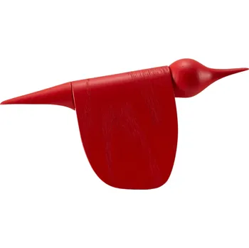 Zrcadlo Gazzda Červená dubová dekorativní soška Tica