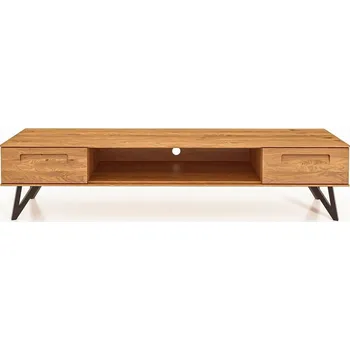 Televizní stolek TV stolek z dubového dřeva 182x42 cm Golo - The Beds ID_1456276