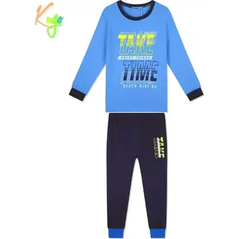 Chlapecké oblečení Chlapecké pyžamo Kugo MP1341, modré