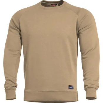 Pánská mikina Mikina Pentagon Hawk "Blank" - Tan Brown S