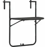 Závěsný stůl na balkon plast s ratanovým vzhledem Dekorhome