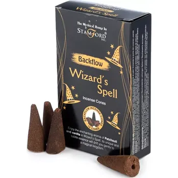 Vůně do bytu Vonné kužely tekoucí dým Stamford - Kouzelníkovo kouzlo 12ks (Tekoucí dým, kouřový vodopád.. )