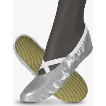 Dívčí tenisky Wins Dětské gymnastické cvičky stříbrné Velikosti obuvi: 29,5