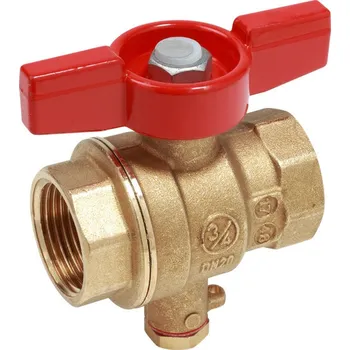 Ventil Mosazný kulový kohout s otvorem M10 Giacomini R851T, DN15 (R851TY103)