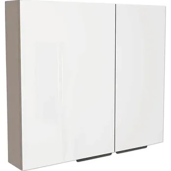 Koupelnový nábytek Zrcadlová skříňka bez osvětlení Devo Vena 2.0 levá 80 x 15 x 70 cm structure stone grey/L09