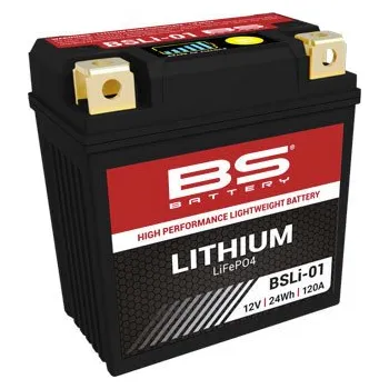 Motobaterie Lithiová motocyklová baterie bs-battery bsli-01 360101 700.360101