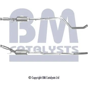 Filtr pevných částic Filtr pevnych castic, vyfukovy system BM CATALYSTS BM11117HP