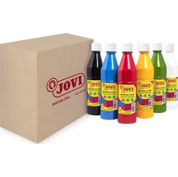 Speciální výtvarná barva Tekuté temperové barvy JOVI PREMIUM - 6 x 500 ml