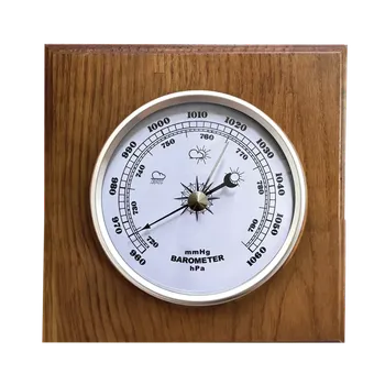 Meteostanice JVD Dřevěný hranatý barometr JVD BA230/11 ( )