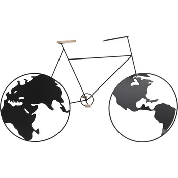 Vánoční dekorace Dekorace na zeď DKD Home Decor Kolo Kov (74 x 10 x 43.5 cm) (74 x 10 x 43,5 cm)