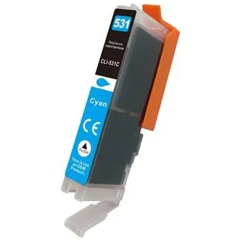 VybavKancl Canon CLI-531XL C - kompatibilní cyan kazeta s novým čipem, XL kapacita