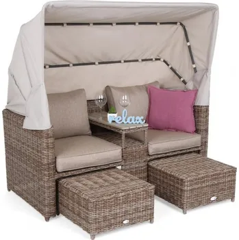 Zahradní pohovka Zahradní pohovka s baldachýnem polyratan