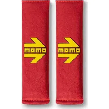 Držák do auta Podložky bezpečnostních pásů Momo MOMLSHP001R Červená