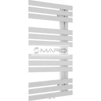 Radiátor Smart30 Maya Radiátor designový L se středovým připojením 972 x 500 mm, 395 W, bílý, RMA L-0972500-SM01