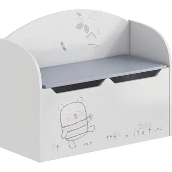 Komoda MOB Truhlice na hračky Tempo Kondela Boarta (bílá)