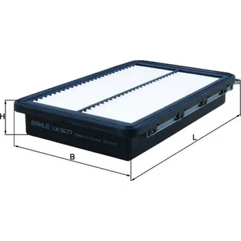 Filtr do auta Vzduchový filtr MAHLE LX 3677