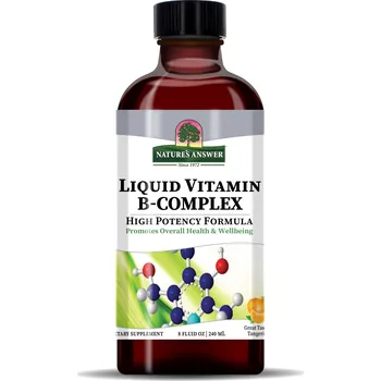 Nature's Answer Liquid Vitamin B-Complex, Tangerine - 240 ml