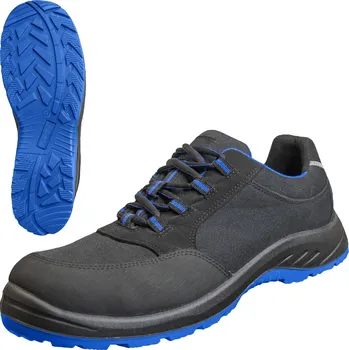 Pracovní obuv NITRAS SOLID STEP – S3S CI FO bezpečnostní obuv, černá/modrá Velikost: 35