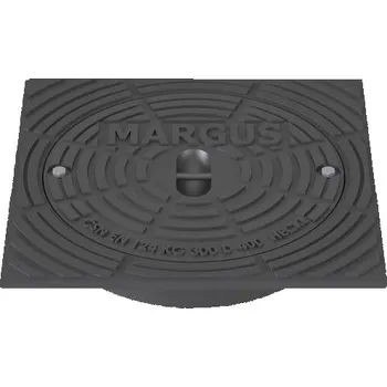 poklop Šachtový poklop MARGUS D400, litinový, KG DN 300, HECKL